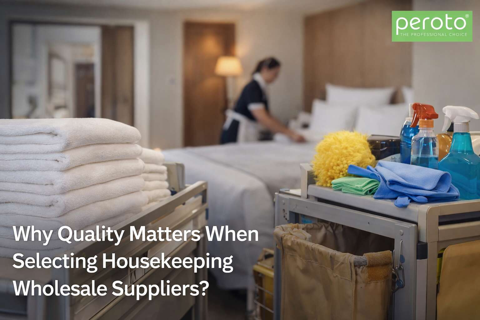Why Quality Matters When Selecting Housekeeping Wholesale Suppliers?